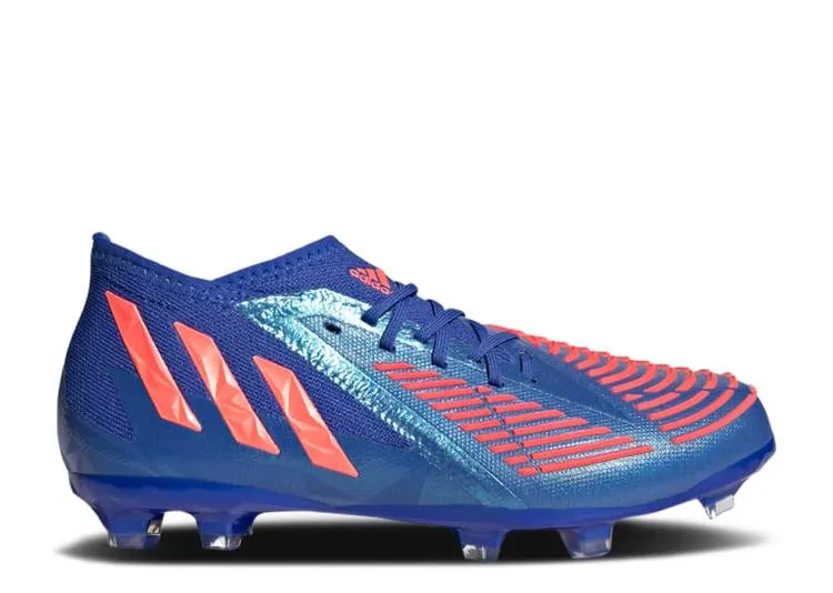 Adidas PREDATOR EDGE.1 FG J 'HI-RES BLUE TURBO' sneakers, blue