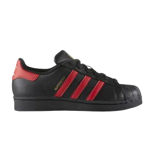 Adidas Superstar J sneakers, black