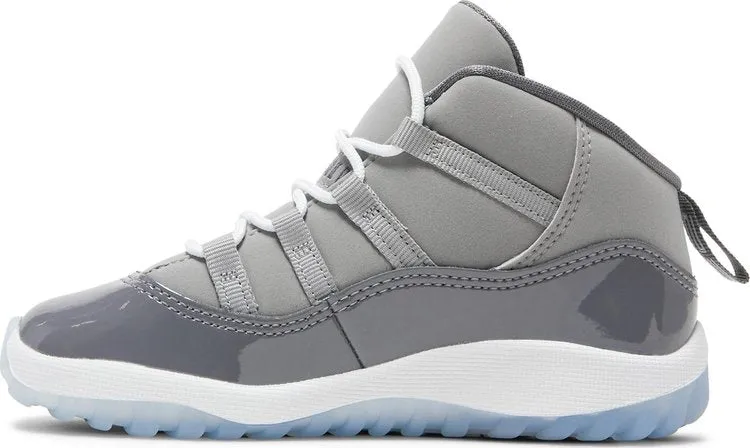 Air Jordan 11 Retro TD Cool Gray 2021 Sneakers, Gray