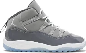 Air Jordan 11 Retro TD Cool Gray 2021 Sneakers, Gray