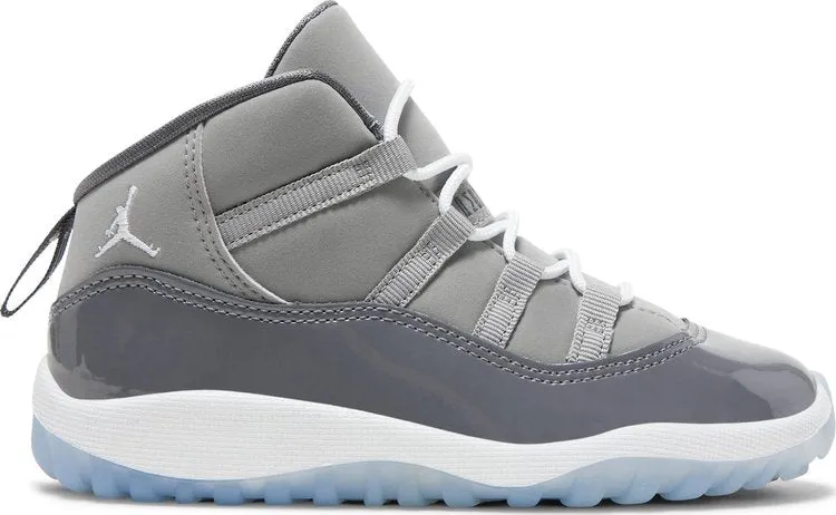 Air Jordan 11 Retro TD Cool Gray 2021 Sneakers, Gray