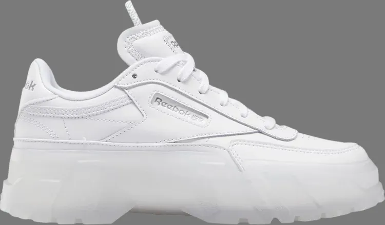 cardi b x club c j 'triple white' Reebok sneakers, white