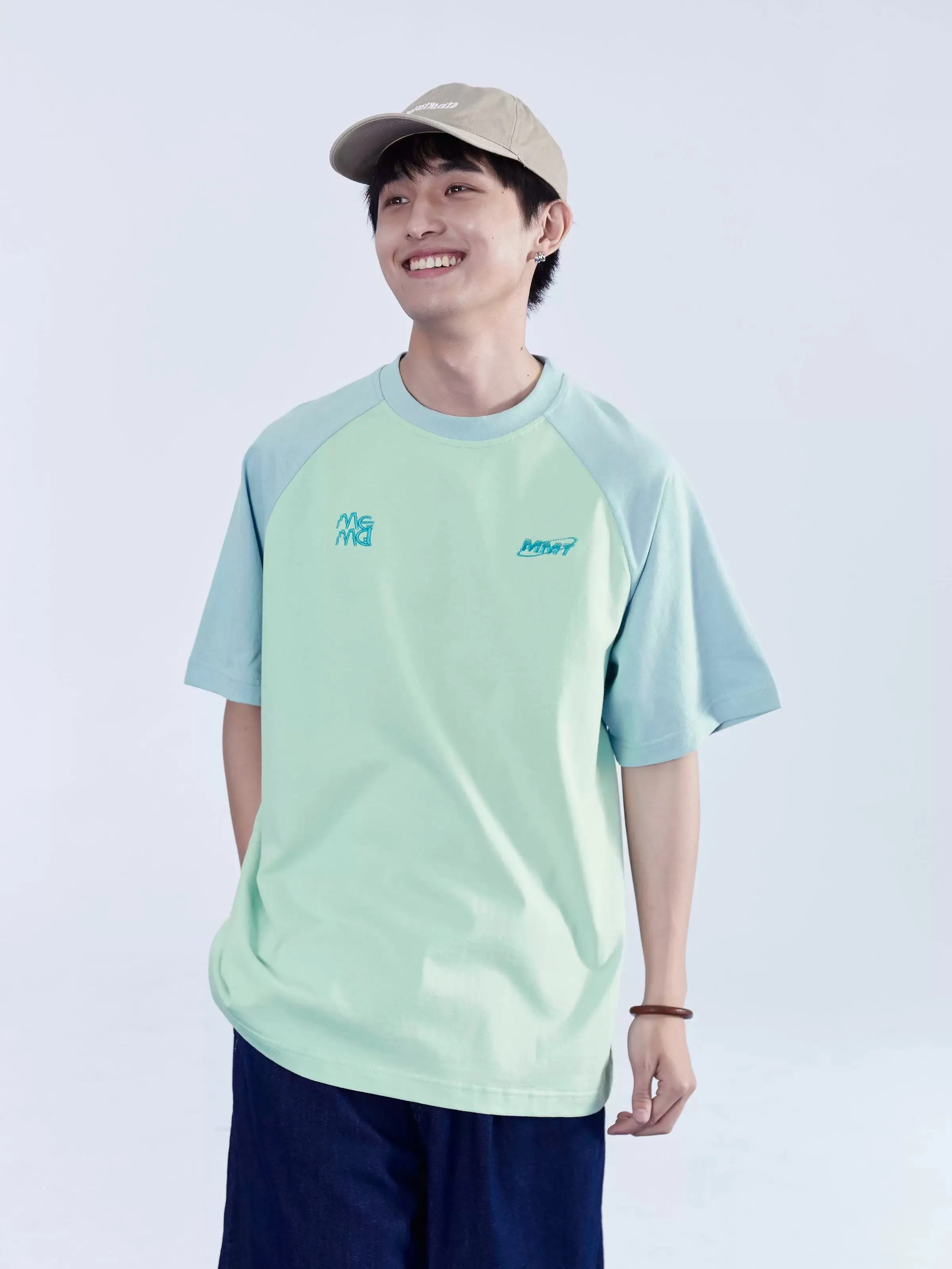 Casual Style Raglan T-Shirt