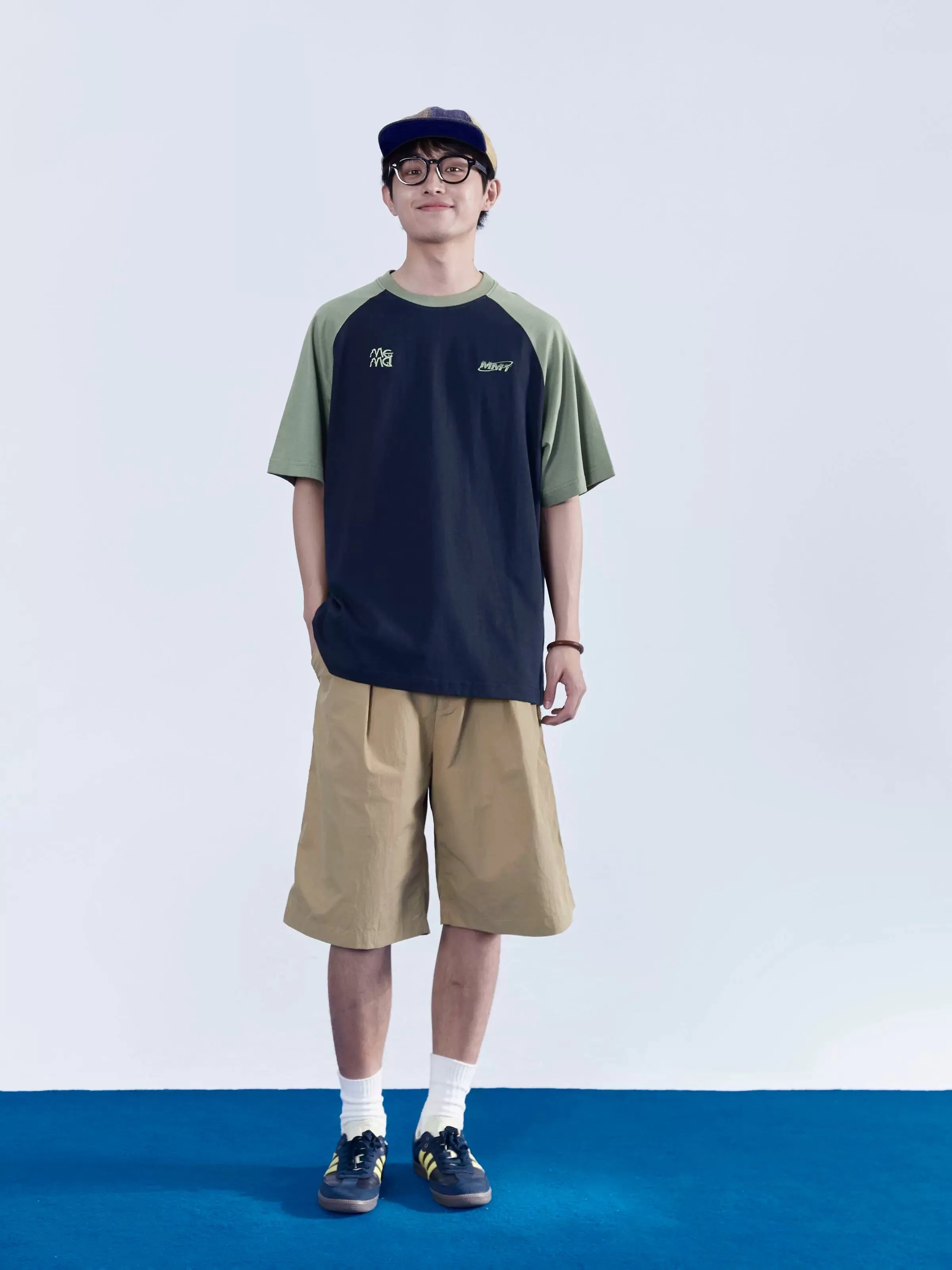 Casual Style Raglan T-Shirt