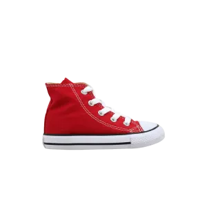 Converse Chuck Taylor All Star Hi TD 'Red' Sneakers, Red