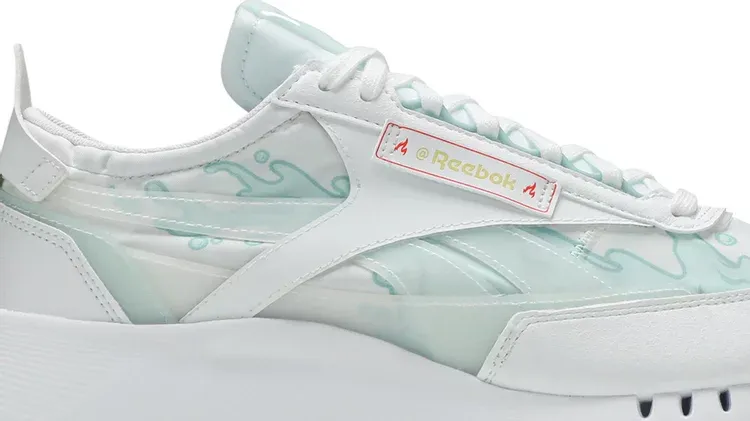 Hot ones x classic leather legacy 'the thirst quencher' Reebok sneakers, white