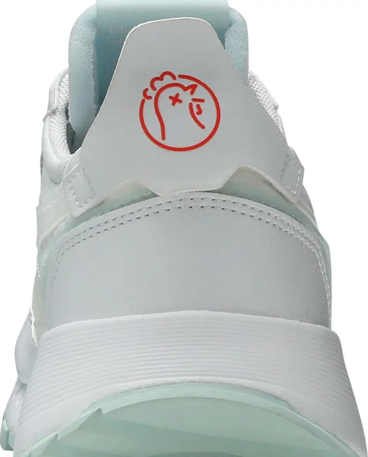 Hot ones x classic leather legacy 'the thirst quencher' Reebok sneakers, white