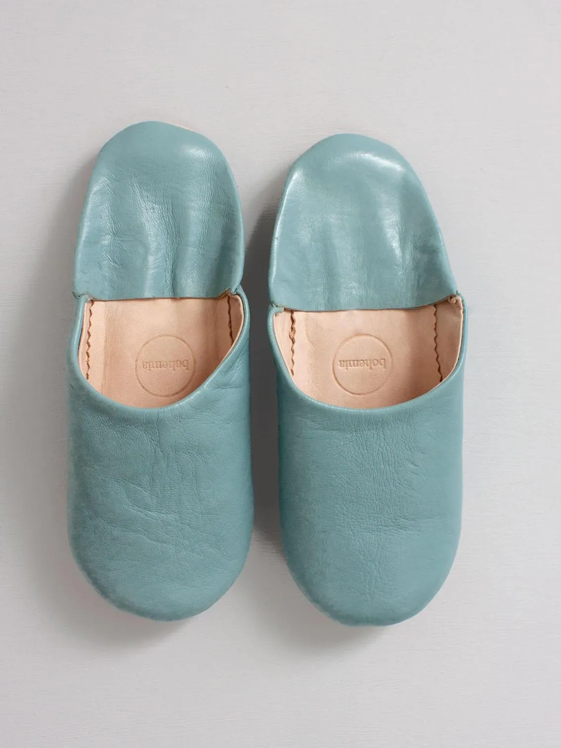 Moroccan Basic Babouche Slippers - Seconds, Small (Assorted Colours)