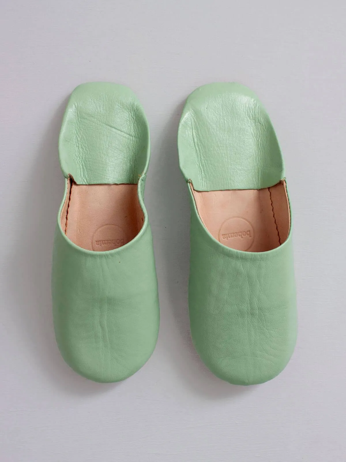 Moroccan Basic Babouche Slippers - Seconds, Small (Assorted Colours)