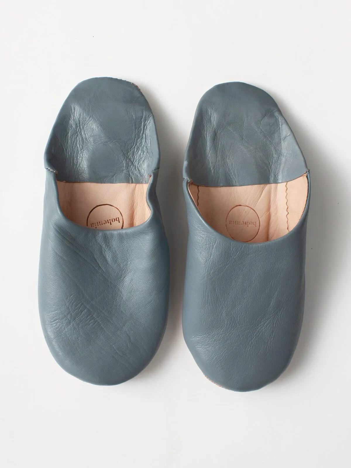Moroccan Basic Babouche Slippers - Seconds, Small (Assorted Colours)