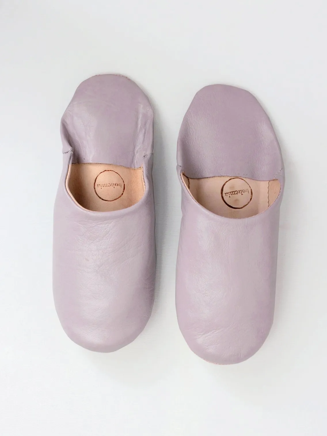 Moroccan Basic Babouche Slippers - Seconds, Small (Assorted Colours)