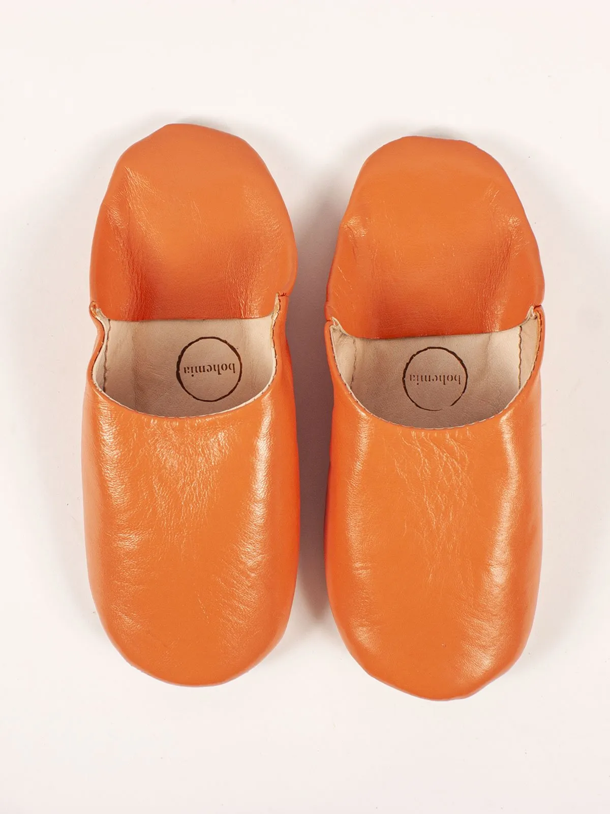 Moroccan Basic Babouche Slippers - Seconds, Small (Assorted Colours)