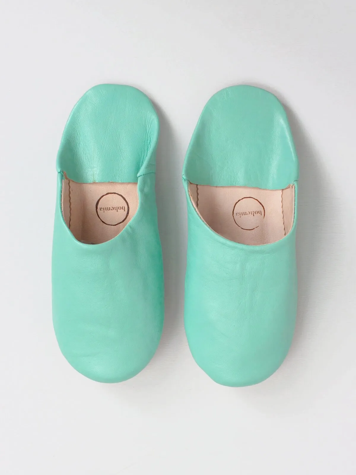 Moroccan Basic Babouche Slippers - Seconds, Small (Assorted Colours)