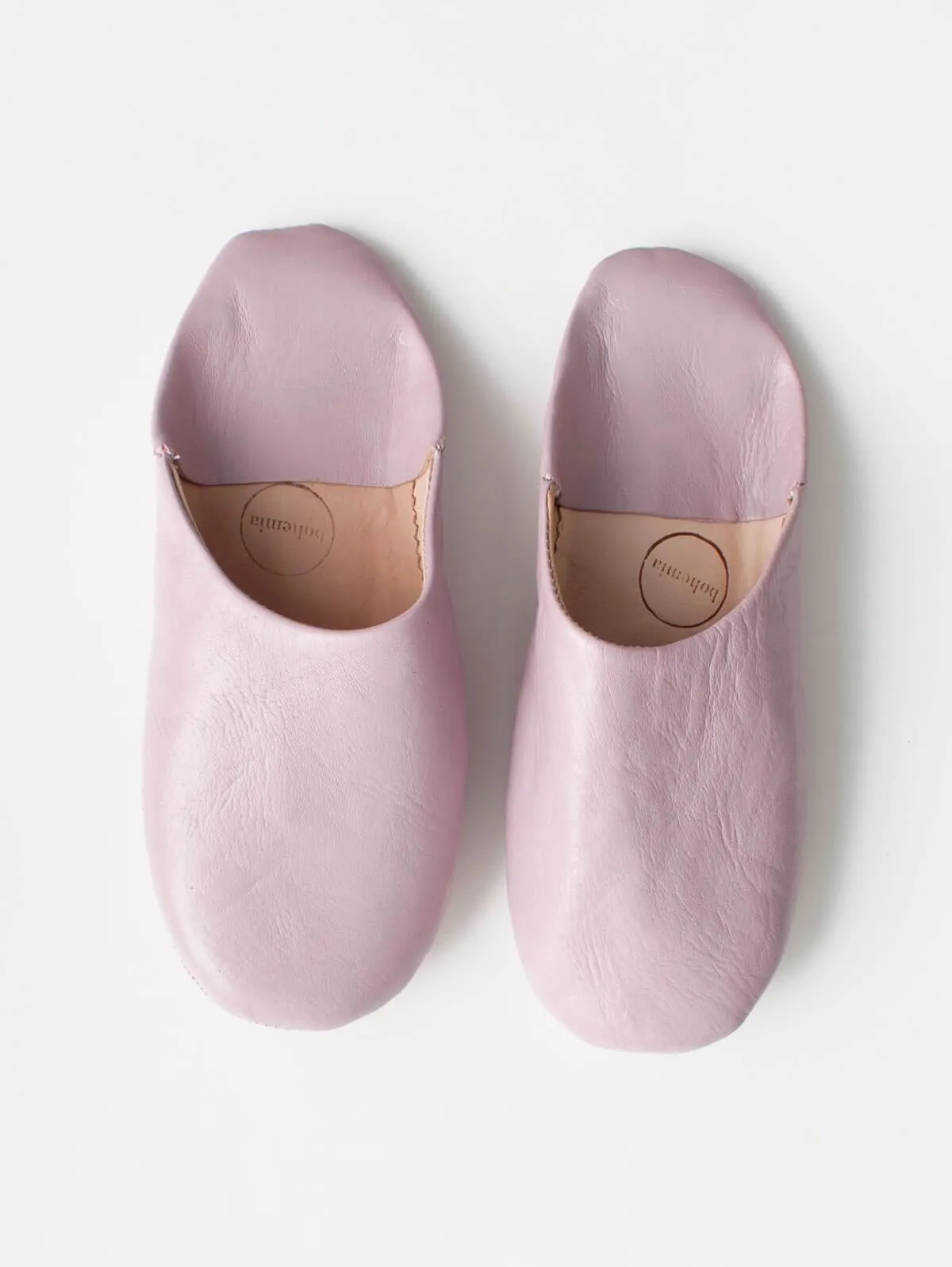 Moroccan Basic Babouche Slippers - Seconds, Small (Assorted Colours)